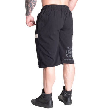 Спортивные мужские шорты  Throwback shorts (Black) Gasp SwS-409 фото