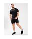 Спортивьіе мужские шортьі Norton Seamless Short (Black)  Gorilla Wear ShC-742 фото 8