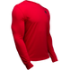 Спортивная мужская футболка Williams Longsleeve (Red)  Gorilla Wear LS-742 фото 2