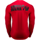 Спортивная мужская футболка Williams Longsleeve (Red)  Gorilla Wear LS-742 фото 3