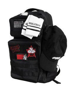 Gorilla Wear Cardiff Backpack (Black) спортивний чоловічий рюкзак для тренувань. RS-1555 фото