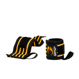GASP Hardcore wrist wraps (Black) спортивні кистьові бинти для бодібілдингу. WrW-1488 фото