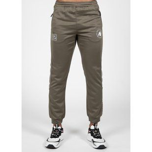 Gorilla Wear Broxton Track Pants (Olive) спортивні чоловічі штани для фітнесу TP-775 фото