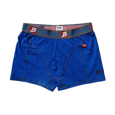 Спортивні чоловічі шорти Boxer Shorts (BLUE & BLACK) Brachial BSh-374 фото