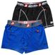 Спортивні чоловічі шорти Boxer Shorts (BLUE & BLACK) Brachial BSh-374 фото 1