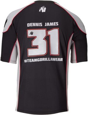 Спортивная мужская футболка  Athlete T-shirt (Dennis James) Gorilla Wear F-120 фото