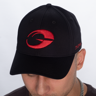 Gasp baseball cap (Black/Red) спортивна чоловіча кепка. Cap-1479 фото