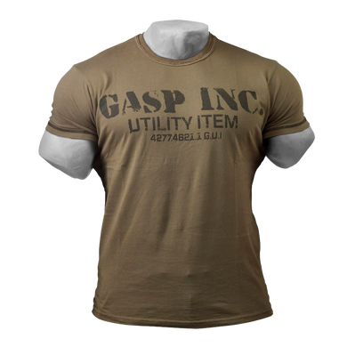 Спортивна чоловіча футболка Basic utility tee (Wash green) Gasp F-796 фото