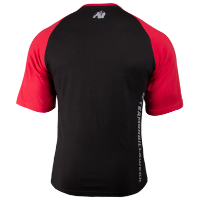 Спортивная мужская футболка Texas T-shirt (Black/Red) Gorilla Wear   F-25 фото