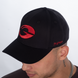 Gasp baseball cap (Black/Red) спортивна чоловіча кепка. Cap-1479 фото 2