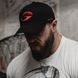 Gasp baseball cap (Black/Red) спортивна чоловіча кепка. Cap-1479 фото 3