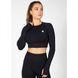Gorilla Wear Hilton Long Sleeve (Black) спортивний жіночий топ для фітнесу TLs-1448 фото 1