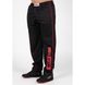 Спортивные мужские штаны Wallace Mesh Pants (Black/Red) Gorilla Wear MhP-1120 фото 1