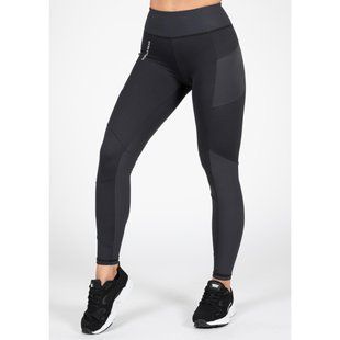 Спортивные женские леггинсы Monroe Leggings (Black) Gorilla Wear Lj-143 фото