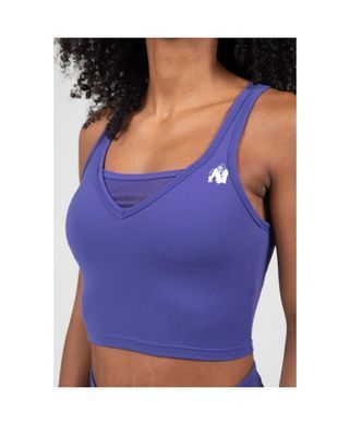 Спортивний жіночий топ Willow Tank Top (Navy) Gorilla Wear SjT-1289 фото