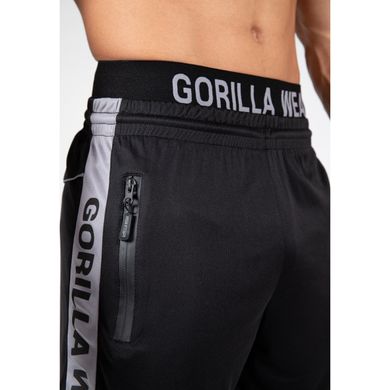Спортивні чоловічі шорти  Atlanta Shorts (Black/Gray) Gorilla Wear   MhS-1024 фото