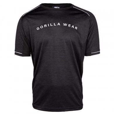 Спортивна чоловіча футболка Fremont T-Shirt (Black/White) Gorilla Wear    F-3008 фото
