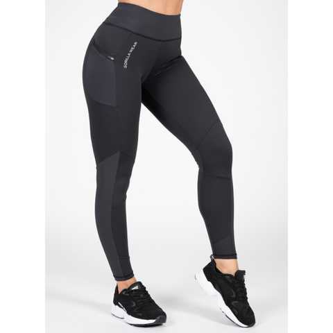 Женские спортивные леггинсы Спортивные женские леггинсы Monroe Leggings  (Black) Gorilla Wear Gorilla Wear (USA) - купить спортивную одежду для зала  по лучшей цене в Киеве - Beastyle