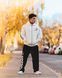 Gasp Sweatpants  (Black/White) спортивні чоловічі штани для бодібілдингу. SwP-1064 фото 7