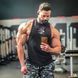 Gorilla Wear Cisco Drop Tank (Black/White) спортивна чоловіча безрукавка для бодібілдингу M-414 фото 5