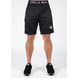 Спортивні чоловічі шорти  Atlanta Shorts (Black/Gray) Gorilla Wear   MhS-1024 фото 1