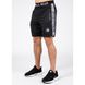 Спортивные мужские шорты Atlanta Shorts (Black/Gray) Gorilla Wear MhS-1024 фото 2