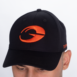 Gasp baseball cap (Black/Flame) спортивна чоловіча кепка. Cap-1480 фото