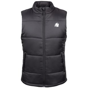 Мужской спортивный жилет Irvine Puffer Vest (Black) Gorilla Wear SmJ-1098 фото