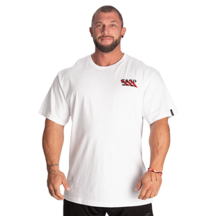 Gasp IND. Original Tee (White) cпортивна чоловіча футболка для бодібілдингу. F-460 фото