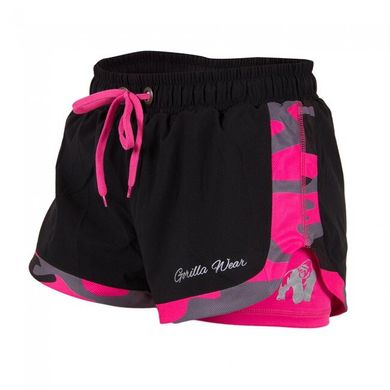 Denver Shorts (Black/Pink)