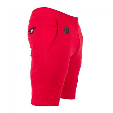 Спортивные мужские шорты Los Angeles Shorts (Red) Gorilla Wear SH-541 фото