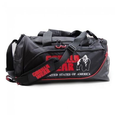 Спортивная мужская сумка Jerome Gym Bag (Black/Red) Gorilla Wear  SsP-427 фото