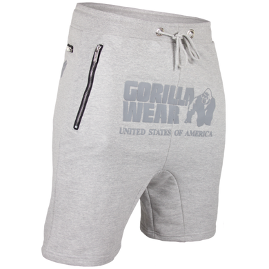 Спортивные мужские шорты Alabama Drop Shorts (Gray) Gorilla Wear  SH-479 фото