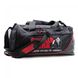 Спортивна чоловіча сумка Jerome Gym Bag (Black/Red) Gorilla Wear  SsP-427 фото 1