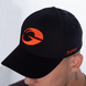 Gasp baseball cap (Black/Flame) спортивна чоловіча кепка. Cap-1480 фото 2
