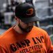 Gasp baseball cap (Black/Flame) спортивна чоловіча кепка. Cap-1480 фото 3