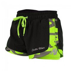 Спортивные женские шорты Denver Shorts (Neon Lime) Gorilla Wear  ScJ-592 фото