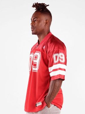 Спортивна чоловіча футболка VARSITY JERSEY (RED) Ryderwear  FF-695 фото