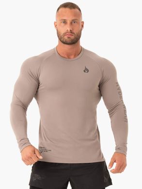 Спортивная мужская футболка Duty Long (Sand) Ryderwear Ls-951 фото