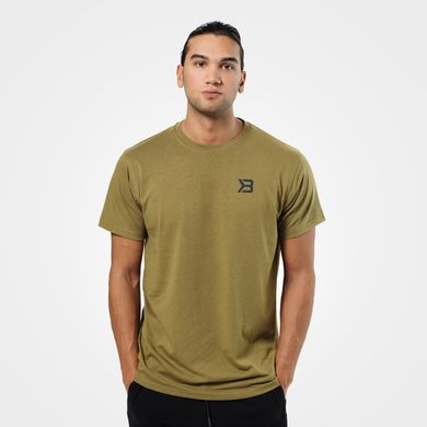 Спортивна чоловіча футболка Harlem oversize (Military green) Better Bodies F-186 фото