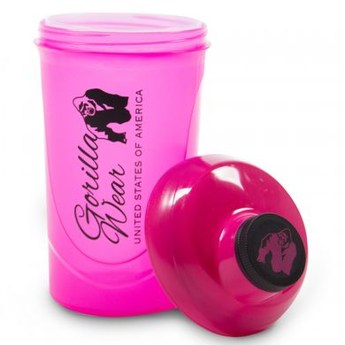 Спортивный женский шейкер Wave Shaker (Pink) Gorilla Wear ShJ-434 фото