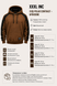 Explosive Fibres "XXXL INC" Polar contrast Hoodie (Bronze) спортивна чоловіча худі для бодібілдингу. PF-1503 фото 4