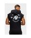 Gorilla Wear Huntley Sleeveless Hoodie (Black) мужская спортивная безрукавка для бодибилдинга. SL-1388 фото 2