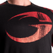 Спортивная мужская футболка Original raglan ls (Black/Red camo) Gasp F-644 фото 4