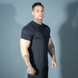 Better Bodies Mesh Standard Tee (Black) спортивна чоловіча футболка для бодібілдингу. F-1511 фото 3
