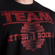 Спортивна чоловіча футболка Team Iron Thermal Tee (Black/Red) Better Bodies F-561 фото 4