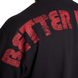 Спортивная мужская футболка Team Iron Thermal Tee (Black/Red) Better Bodies F-561 фото 5