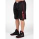 Спортивные мужские шорты  Wallace Mesh Shorts (Black/Red) Gorilla Wear   MhS-1121 фото 1